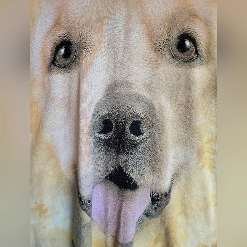 The Mountain Labrador retriever t-shirt size large big face 3d